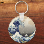 Chaveiro vintage japeso art ocean paisagem excelente onda<br><div class="desc">vintage japeso art ocean paisagem marinha excelente de chaveiro de metal de onda</div>