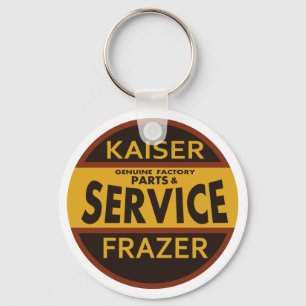 Chaveiro Vintage Kaiser Frazer - placa de serviço