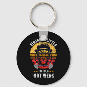 Chaveiro Vintage Lifter I'm Old Not Weak