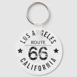 Chaveiro Vintage Los Angeles California Route 66