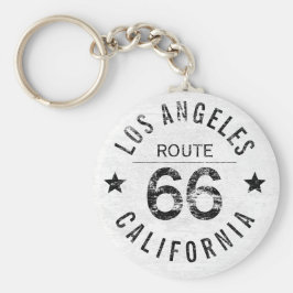 Chaveiro Vintage Los Angeles California Route 66