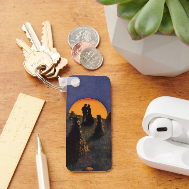 Chaveiro Vintage Love and Romance, Harvest Moon Kiss (Mesa)