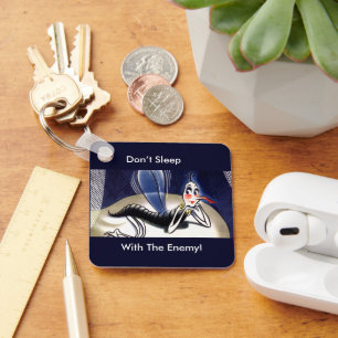 Chaveiro Vintage Madam Malaria Mosquito