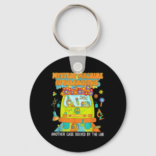 Chaveiro Vintage Mystery Machine Of Diagnostics Lab Semana 