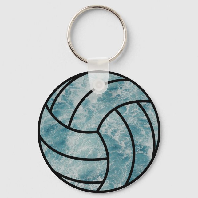 Chaveiro Vintage no Verão do Voleibol (Frente)