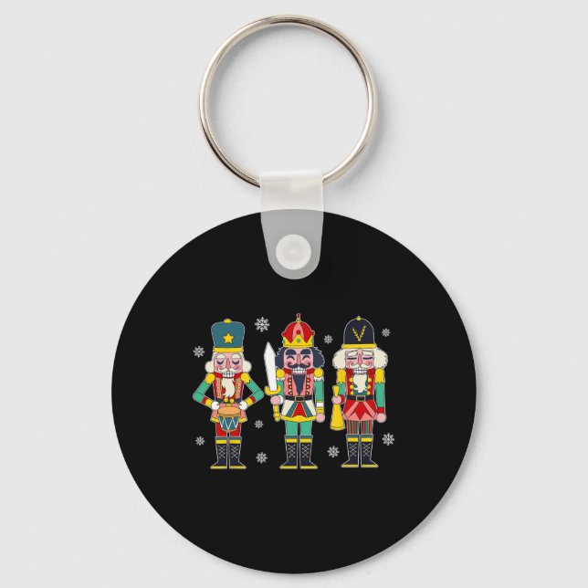 Chaveiro Vintage Nutcracker Squad Match Natal 2024 (Frente)