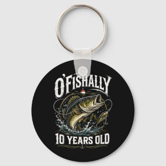 Chaveiro Vintage Ofishally 10 Anos Idade Pesca 10º