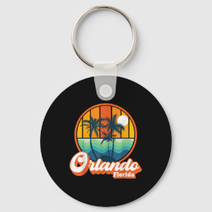 Chaveiro Vintage Orlando Florida Summer Vacsing Beach Souv