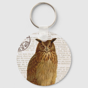 Chaveiro Vintage Owl...Chaveiro
