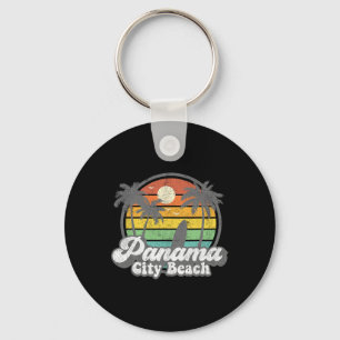 Chaveiro Vintage Panama City Beach Flórida Surf Retro Su