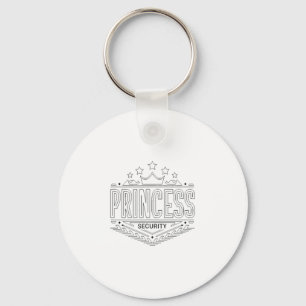 Chaveiro Vintage Princesa Equipe de Segurança Trilha da Fam