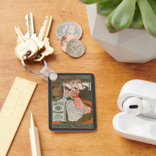 Chaveiro Vintage Product Label Art Pearline Modern Cleanser