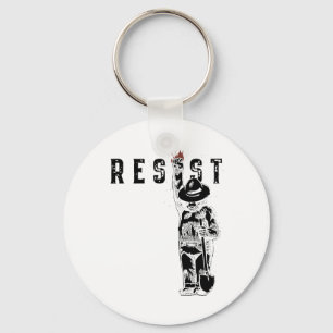 Chaveiro Vintage Resist Bear Gráfico Distresso Estilo Retro
