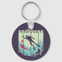 Vintage Retro Caribe Merge Legal Diver Scuba