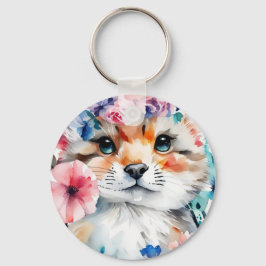 Chaveiro Vintage retro fofo design para crianças