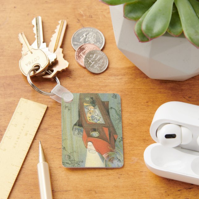 Chaveiro Vintage Science Fiction Steampunk Subsea in Sea (Mesa)