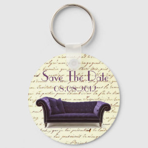 Chaveiro vintage scripts paris chandelier casamento