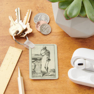 Chaveiro Vintage Skeleton, Anatomia Humana de Denis Diderot