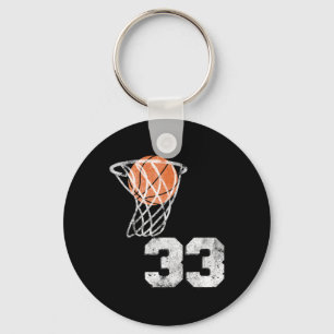 Chaveiro Vintage Sketll Jersey Número 33 Player