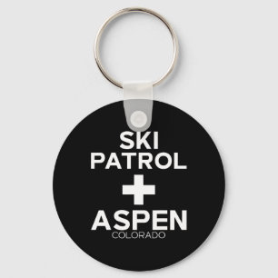 Chaveiro Vintage Ski Patrol Aspen T Shirt Snowboard Skii