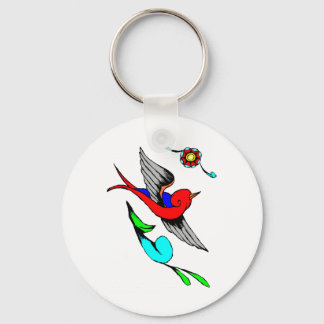 Chaveiro Vintage Sparrow Tatuagem