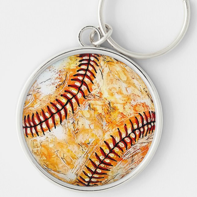 Chaveiro Vintage Sports Baseball (Frente)