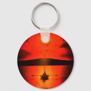 Chaveiro Vintage Sunset Hope Faith Love Incentive