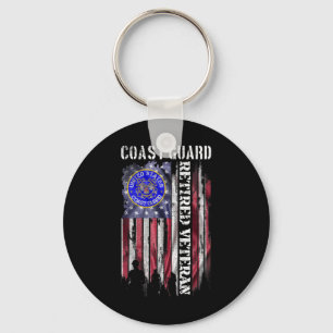 Chaveiro Vintage U.A. Guarda Costeira Americana