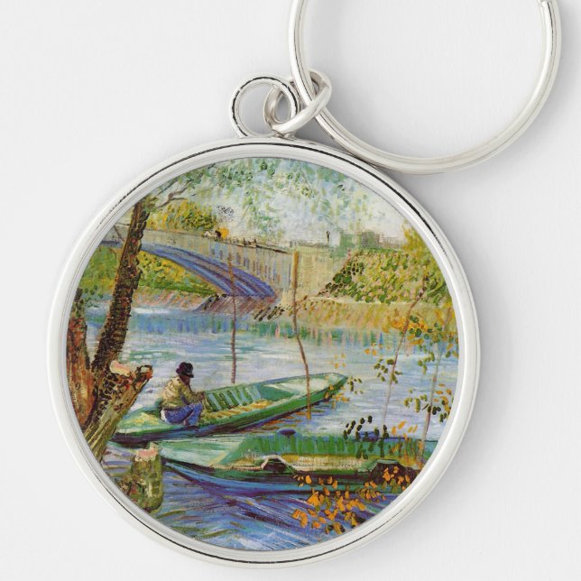Chaveiro Vintage Van Gogh Pont de Clichy (Frente)
