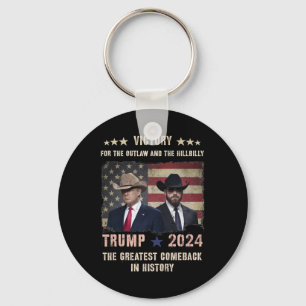Chaveiro Vintage Vitória Trump Vance Nós Festejamos O Retur