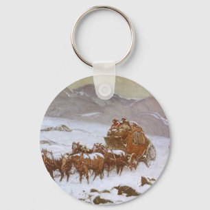 Chaveiro Vintage West, por que o correio foi atrasado por B