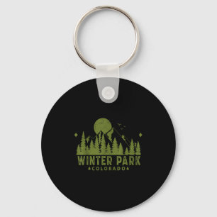 Chaveiro Vintage Winter Park Colorado Co Ski Mountain Outdo