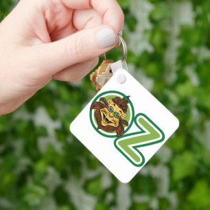 Chaveiro Vintage Wizard of Oz, Leão na Letra O