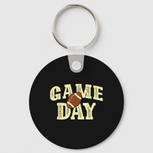 Chaveiro Vintagem de Futebol do Game Day Team
