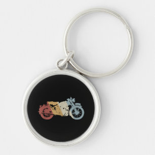 Chaveiro Vintagem do Estilo de Retro de Motocicleta