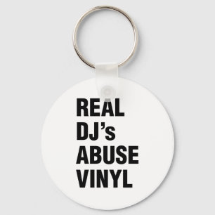 CHAVEIRO VINYL DE ABUSO DO REAL DJ