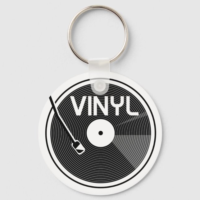 Chaveiro Vinyl Record Turntable (Frente)