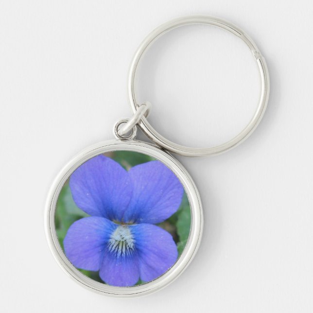 Chaveiro Violeta selvagem - Keyring (Frente)