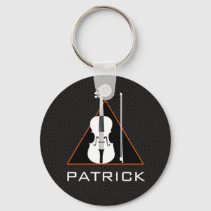 Chaveiro Violin minimal negative space Modern Violinist