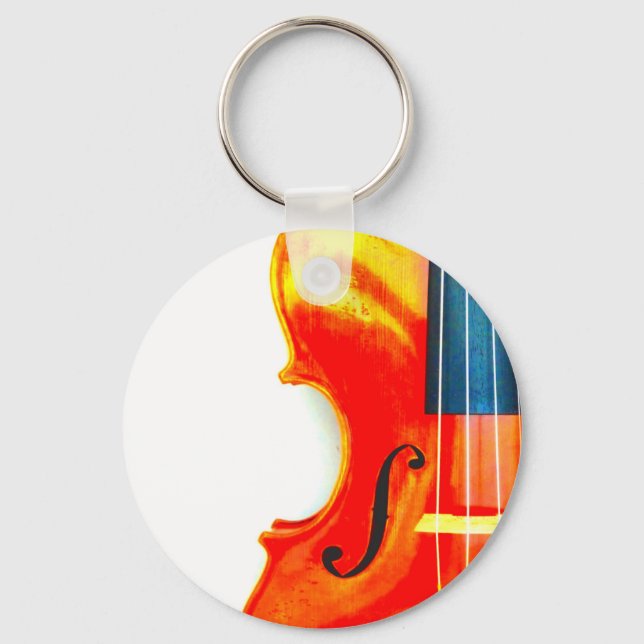 Chaveiro Violino Bela e Artística (Frente)