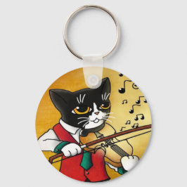 Chaveiro Violino Music Cat