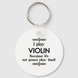 Chaveiro Violino - Tocar Música Deco Engraçado