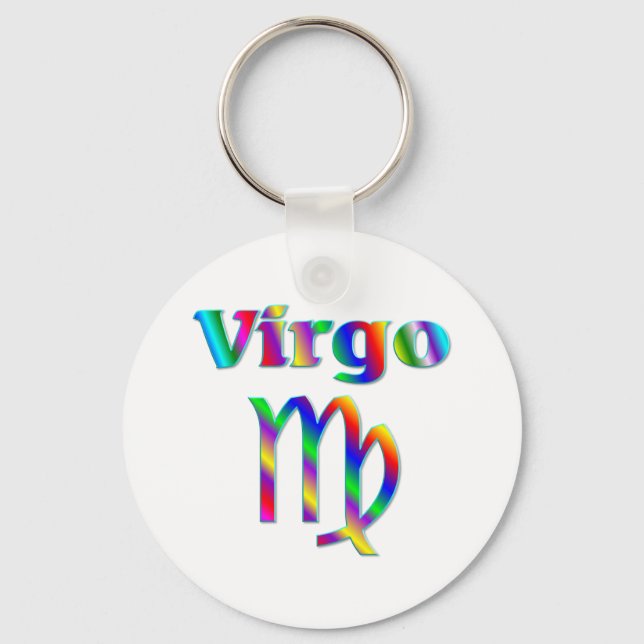 Chaveiro Virgo Rainbow (Frente)