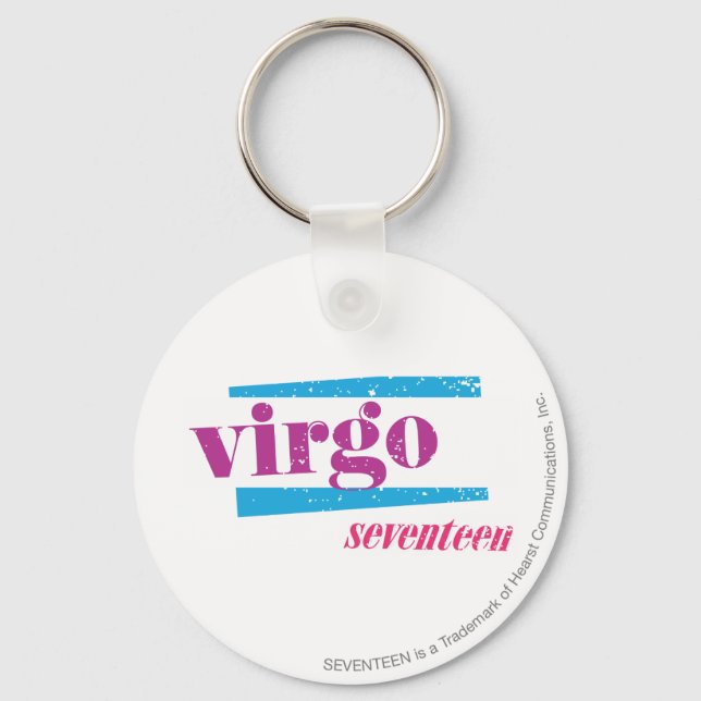 Chaveiro Virgo Roxo (Frente)