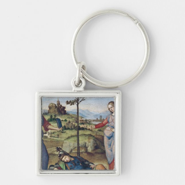 Chaveiro Visão de um cavaleiro, c.1504 (Frente)