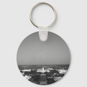Chaveiro Visão geral do Vintage EUA Washington Capitol