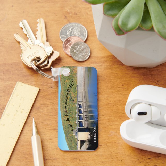 Chaveiro Visite PA Wilds Picturesque Souvenir Kinzua Dam (Mesa)