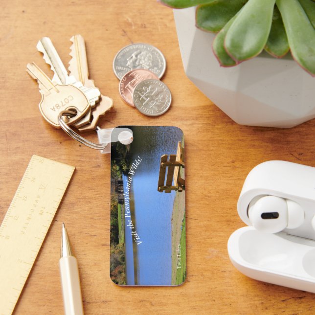 Chaveiro Visite PA Wilds Picturesque Souvenir Twin Lagos AN (Mesa)