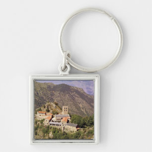Chaveiro Vista da abadia de St Martin du Canigou