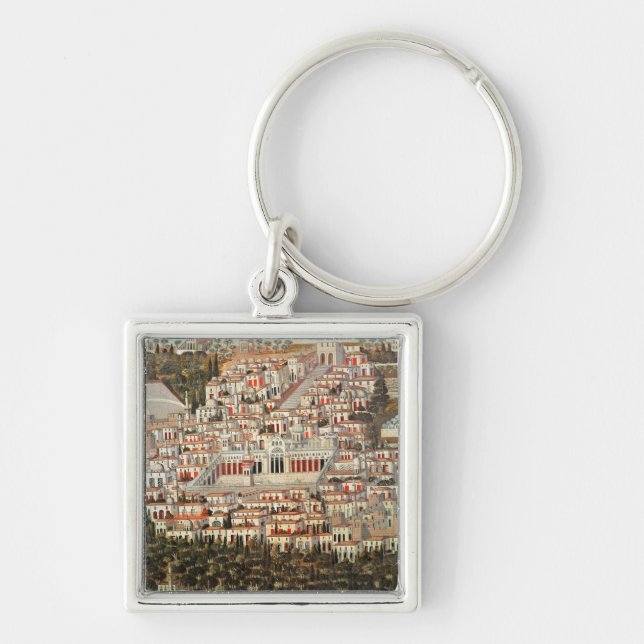 Chaveiro Vista da cidade de Damasco (Frente)